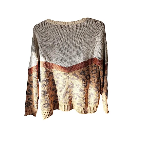 Block color Sweater by Pink Lily - Size small - Picture 2 of 5